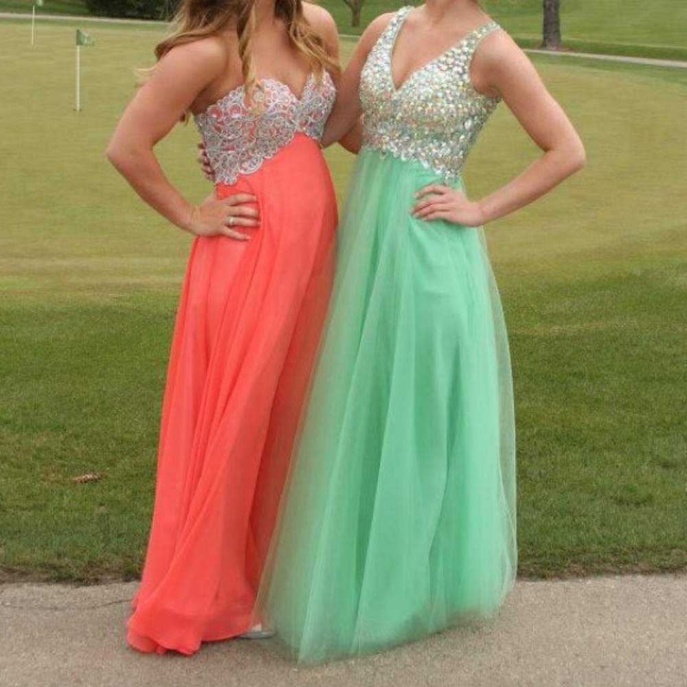Beautiful Beaded Prom Dress