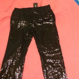 Sequin leggings