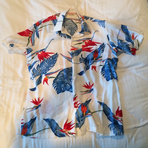 Men's Casual Hawaiian Button-Down