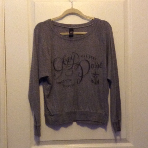Long sleeve obey shirt