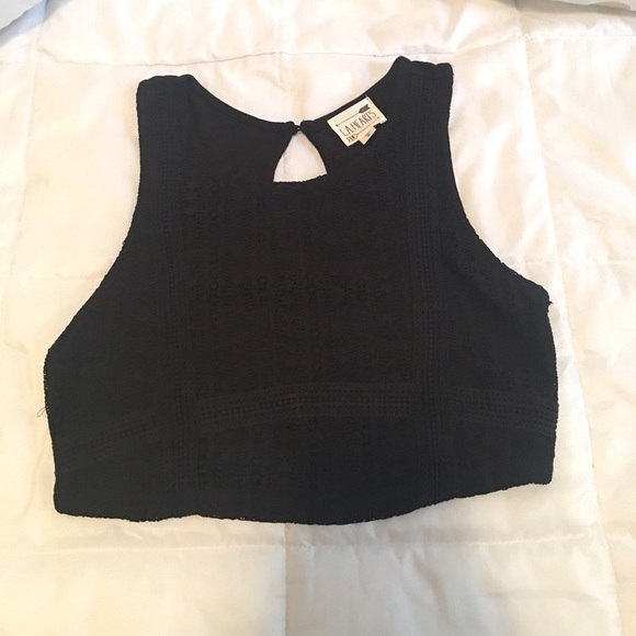 ⚫️black crop top⚫️