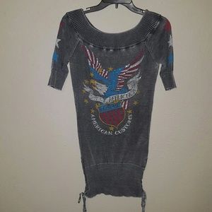 Black Premium Fitted Long Waisted Shirt