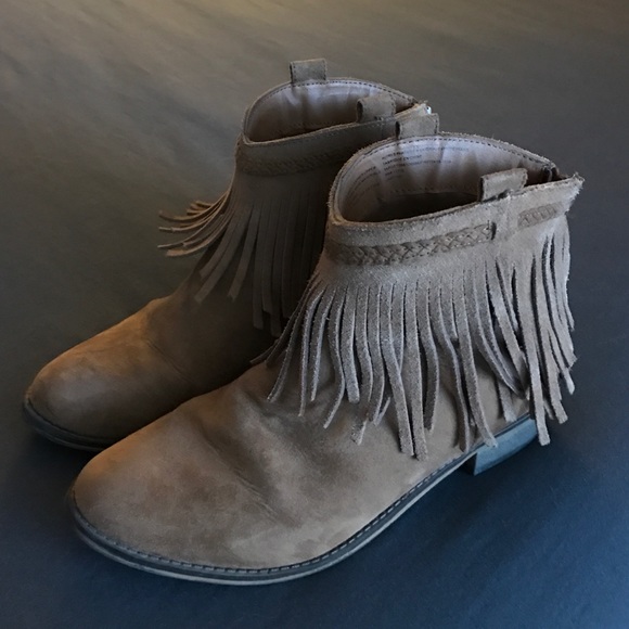 Mossimo Fringe Booties