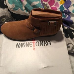 Minnetonka booties