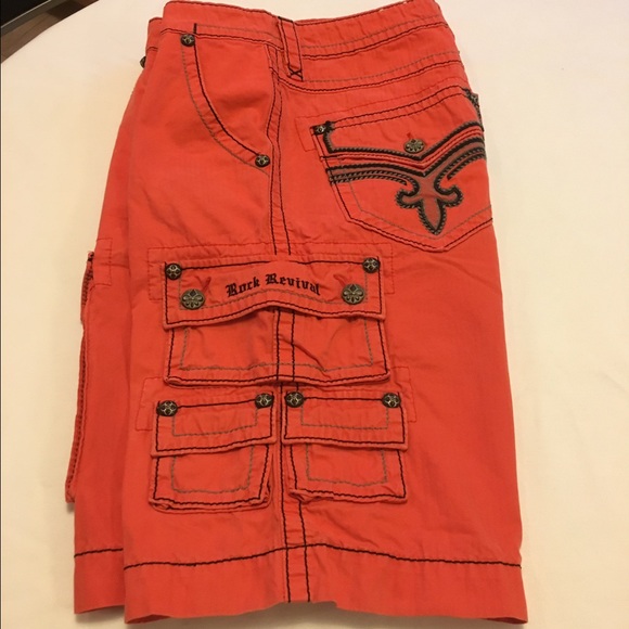 Mens Rock Revival shorts