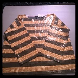 Jcrew sequin top
