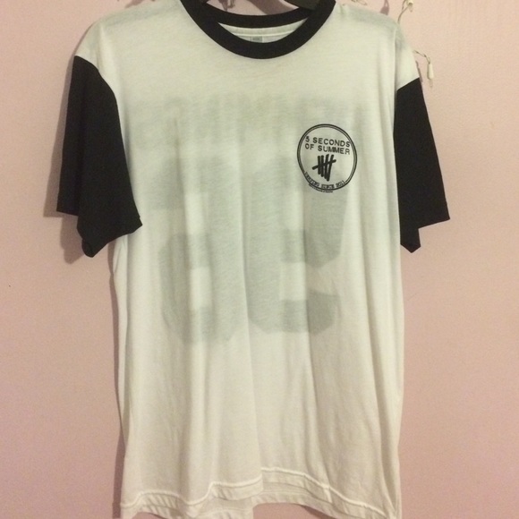 American Apparel Tops - 5 seconds of summer band tee