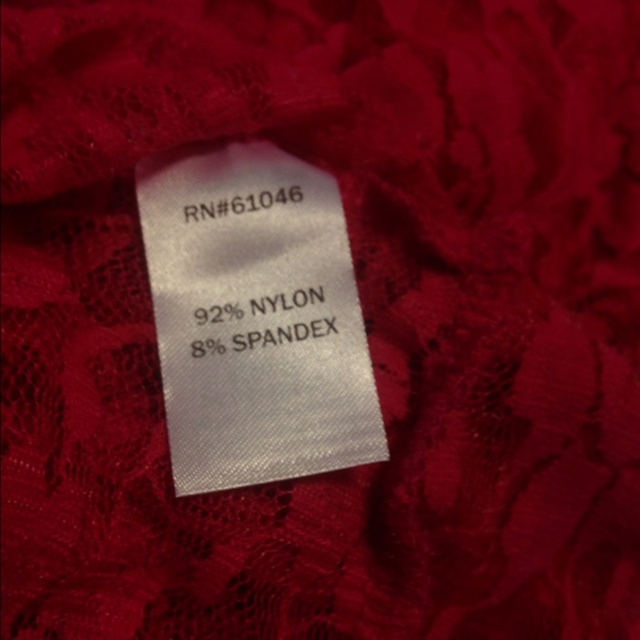 Vanity Flower Lace Top - Picture 2 of 3