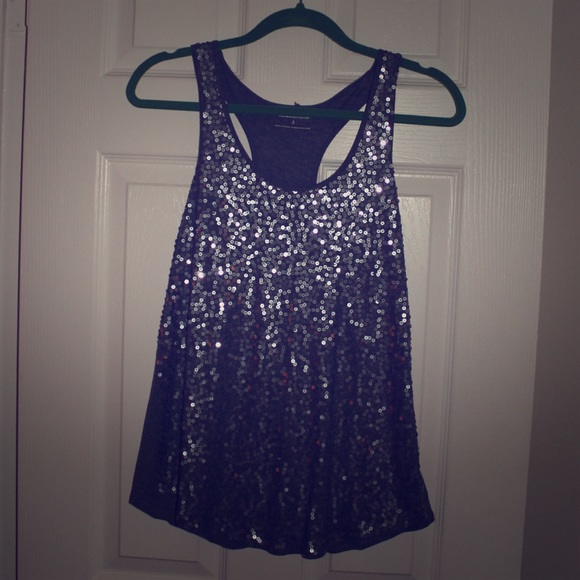 Express sequined tank - Picture 1 of 3