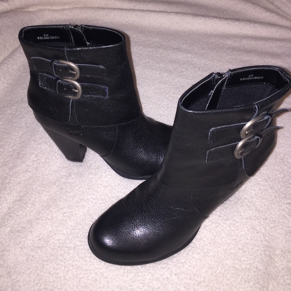 b.o.c. Black Ankle Booties