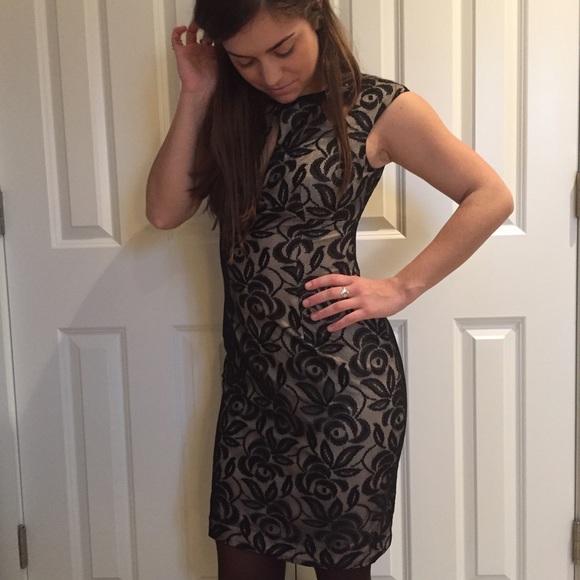 Beautiful lace evening dress