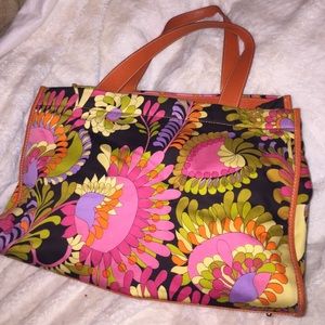 Kate Spade fabric shoulder bag