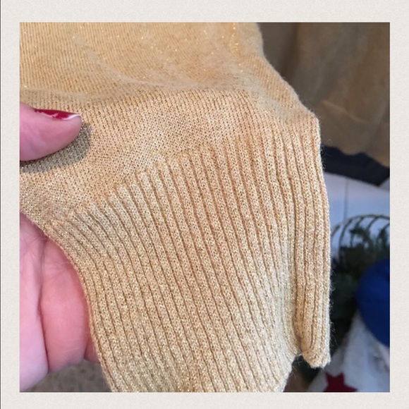Dress Barn subtle glitter sweater - Picture 3 of 3