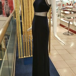 Black formal gown