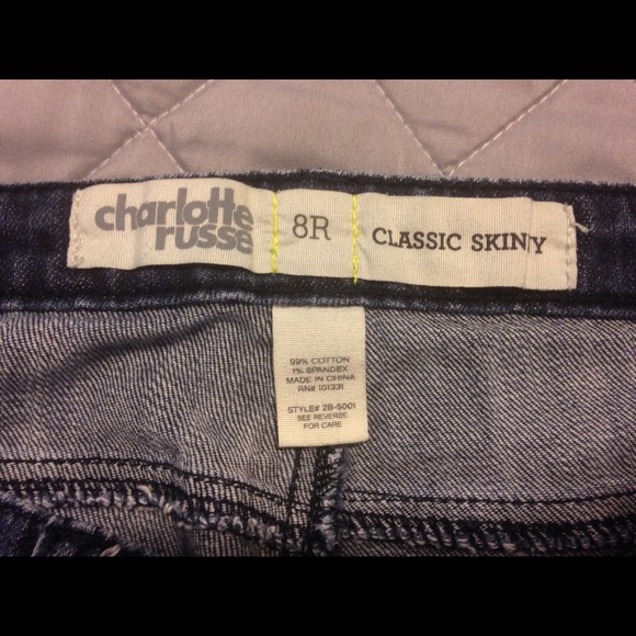 Charlotte Russe Skinny Jeans - Picture 3 of 3