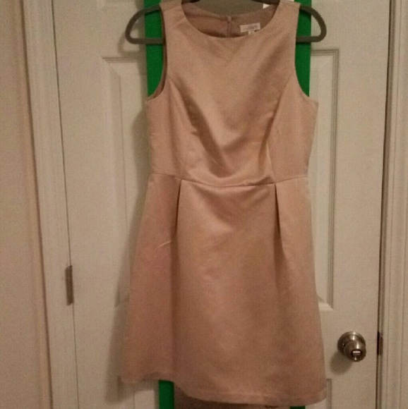 Gold dress