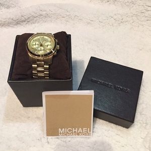 Gold Michael Kors Watch!