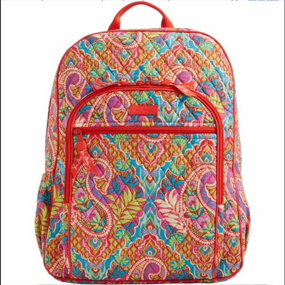 Paisley in paradise Vera Bradley backpack