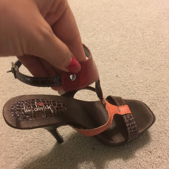 Multicolored sandals - Picture 3 of 4