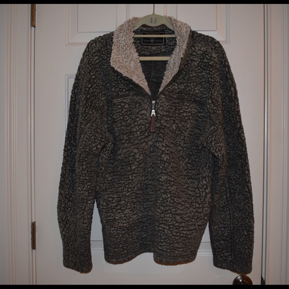 True Grit frosty pile 1/4 zip pullover