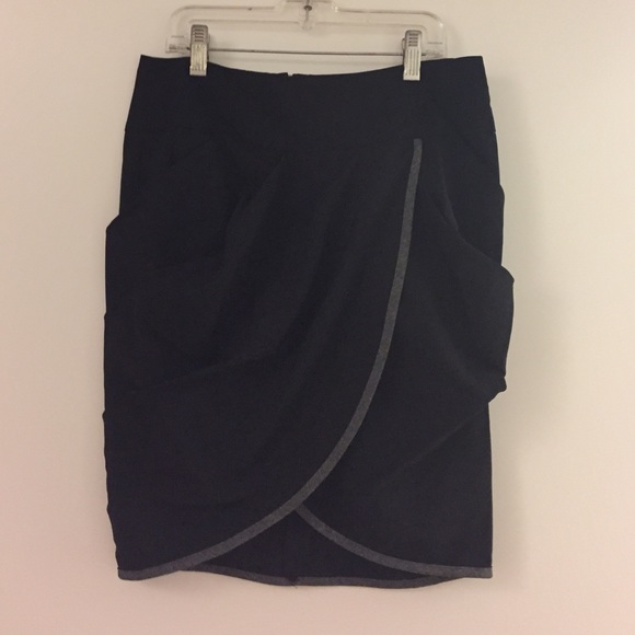 Ark & Co Gathered Tulip Cross Over Skirt Size Sm