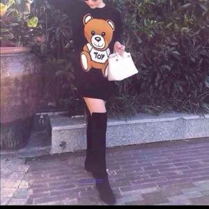 🐻🐰🆕long bear sweater