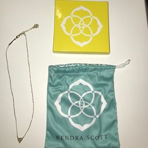 Kendra Scott gold necklace