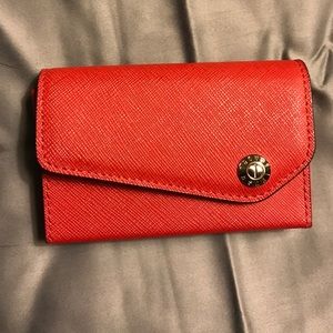 Henri Bendel Red Card Holder