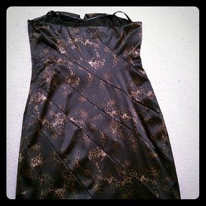 Cheetah print dress