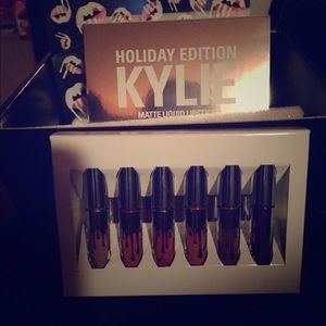 Holiday Edition Kylie Liquid Lipstick Minis