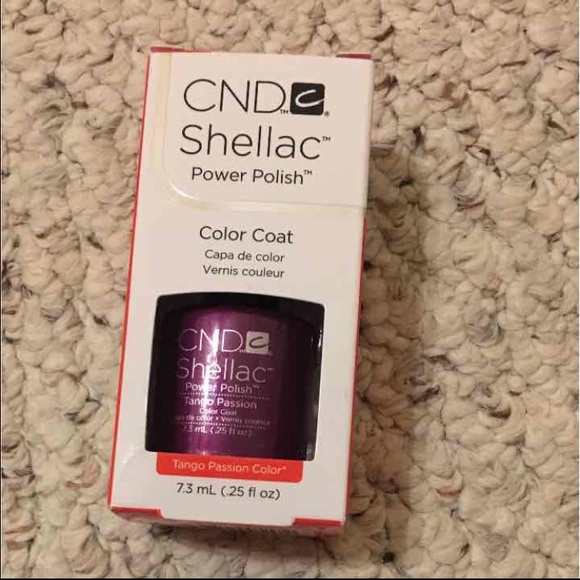 CND SHELLAC TANGO PASSION