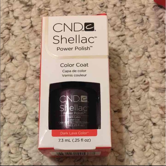 CND SHELLAC DARK LAVA