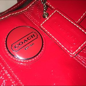Patent Leather Coach Purse