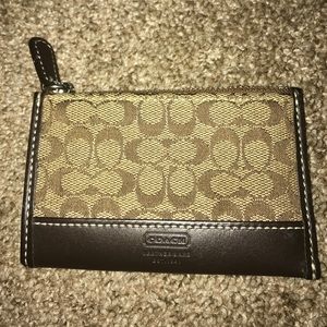 Coach small change purse