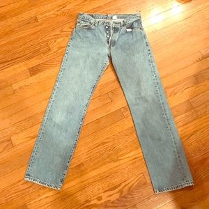 Vintage Levi's 501 button jeans- 33x34