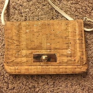 Kate spade small cross body cork purse