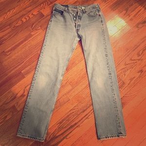 Vintage Levi's 501 Button Down Jeans