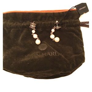 John Hardy Linear Pearl Drops