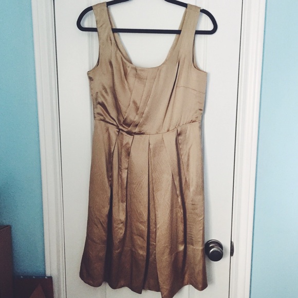 Gold Banana Republic Dress - Picture 4 of 6
