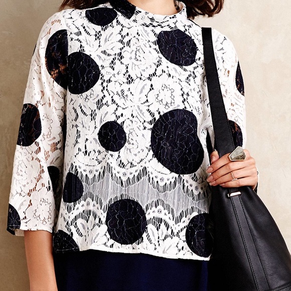 HD in Paris Rochelle Lace Top NWOT
