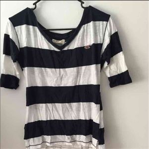 Striped women's blouse