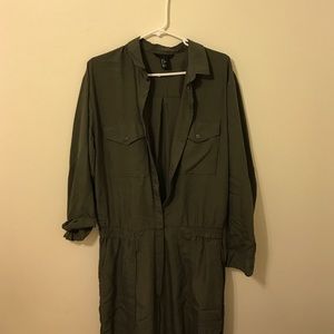Hunter Green Jumpsuit