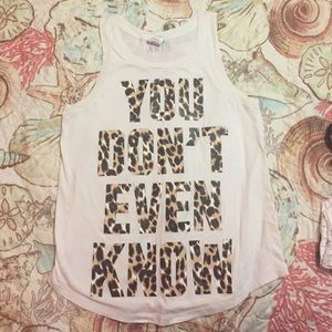 Victoria's Secret PINK muscle tank top