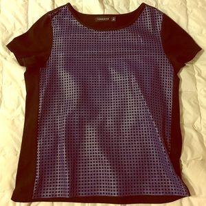 Trouve Leather T-shirt