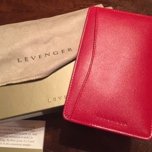 Levenger Leather Shirt Pocket Briefcase