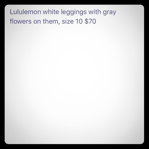 Lululemon leggings