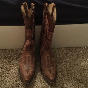 Women's Brown corral boots