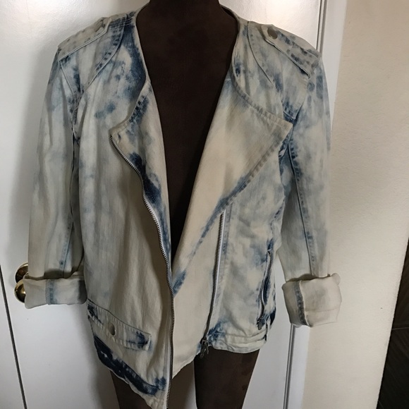Bar III Acid Wash Jacket