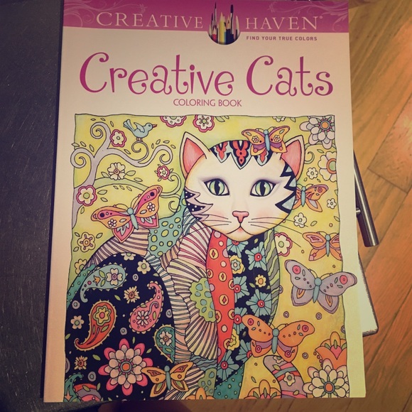Creative Cats Coloring Book