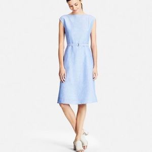 Uniqlo Sleeveless Blue Dress
